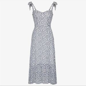 NWT Reformation Nikita Bombay Floral Ruffle Maxi